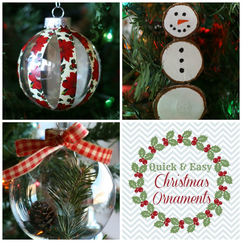Quick & Easy Christmas Ornaments - Addicted 2 DIY