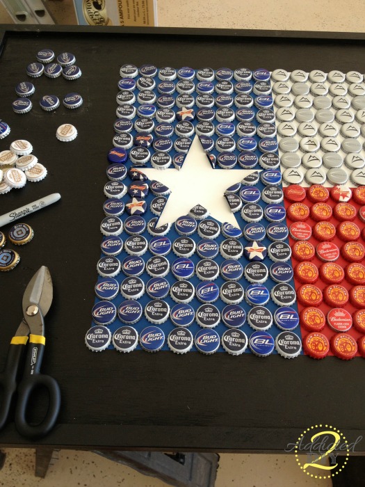 how to make a bottle cap beer pong table