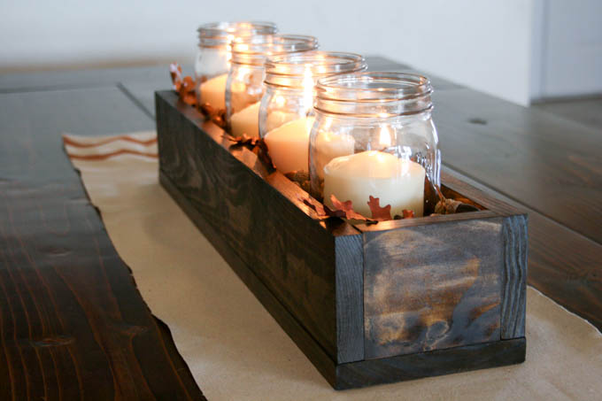 DIY Mason Jar LED Candle Decor - Make Something Mondays