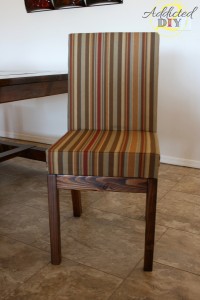 DIY Upholstered Dining Chair