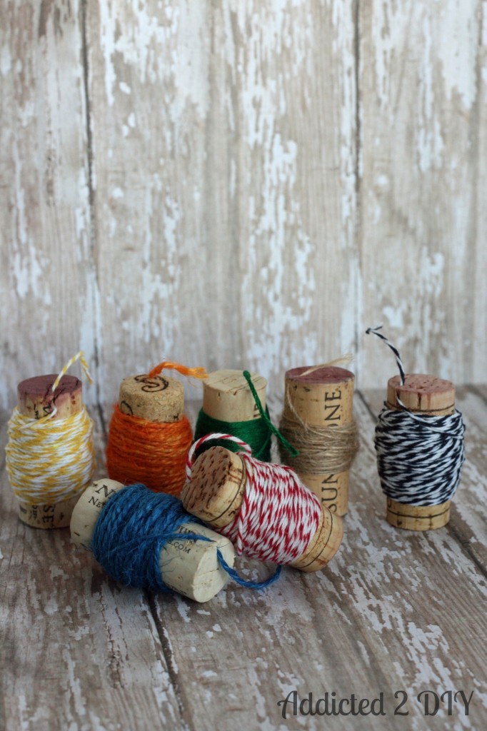 Wine Cork Spools for twine