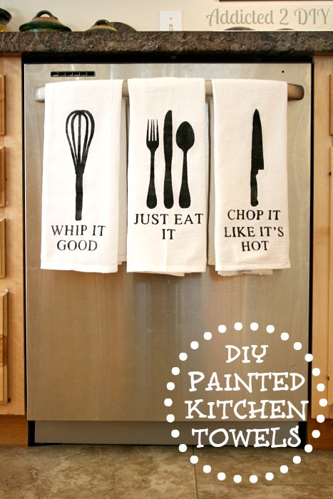 Download Diy Painted Kitchen Towels With Free Svg Files Addicted 2 Diy SVG, PNG, EPS, DXF File