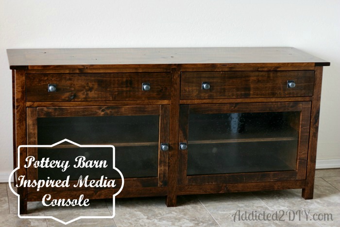 Pottery Barn Inspired Console Table