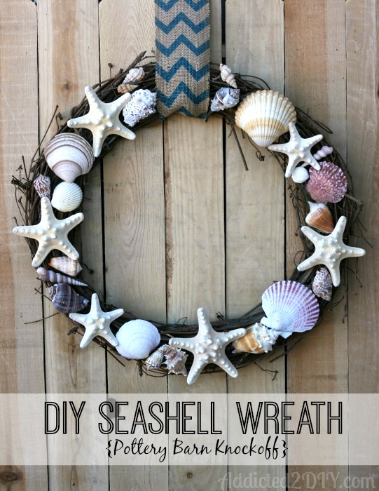 DIY 5 Ways to decorate seashells shells 