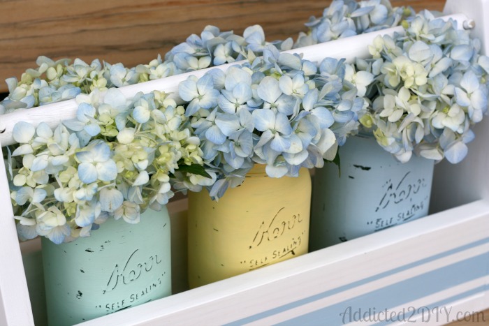 Chalky Finish Spring Centerpiece
