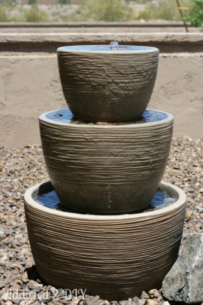 DIY Tiered Water Fountain - Addicted 2 DIY