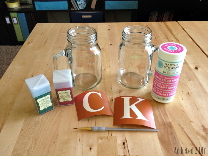 Multi-Color Mason Jar Mugs, Hobby Lobby