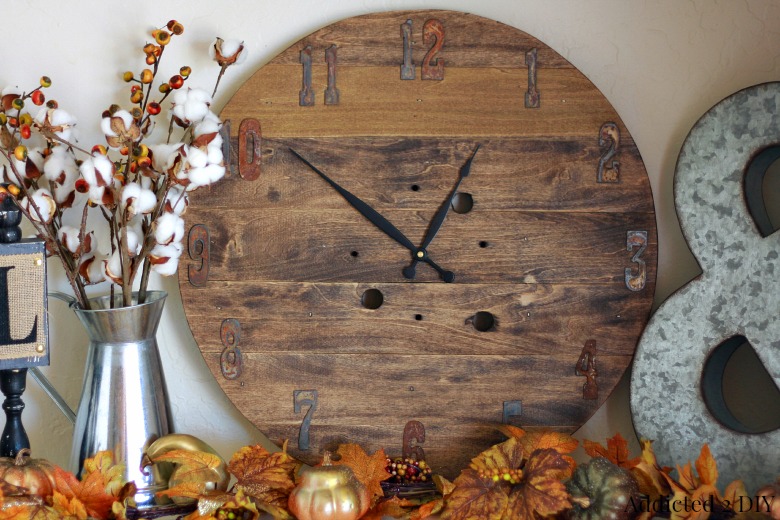 DIY Rustic Clock