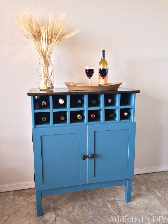 IKEA Tarva Hack: 3 Drawer Chest to Bar Cabinet