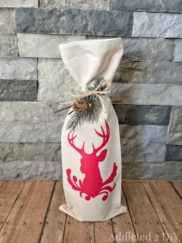 Quick and Easy DIY Wine Bags