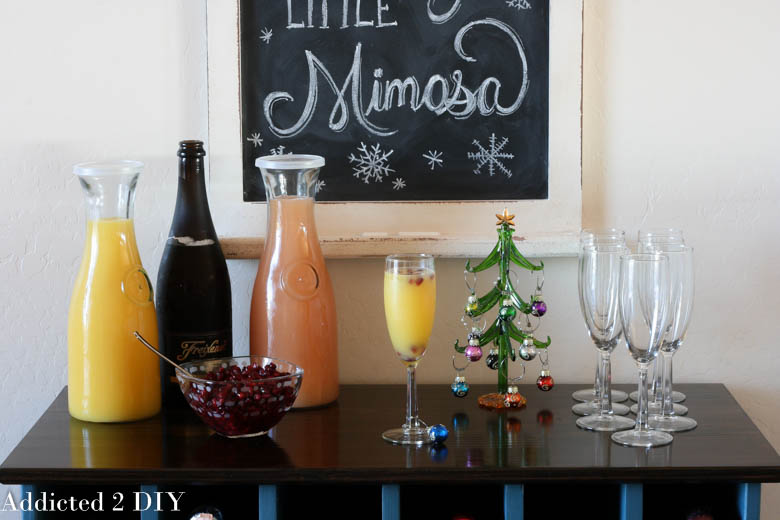 Christmas Brunch Merry Mimosa Bar - Crisp Collective