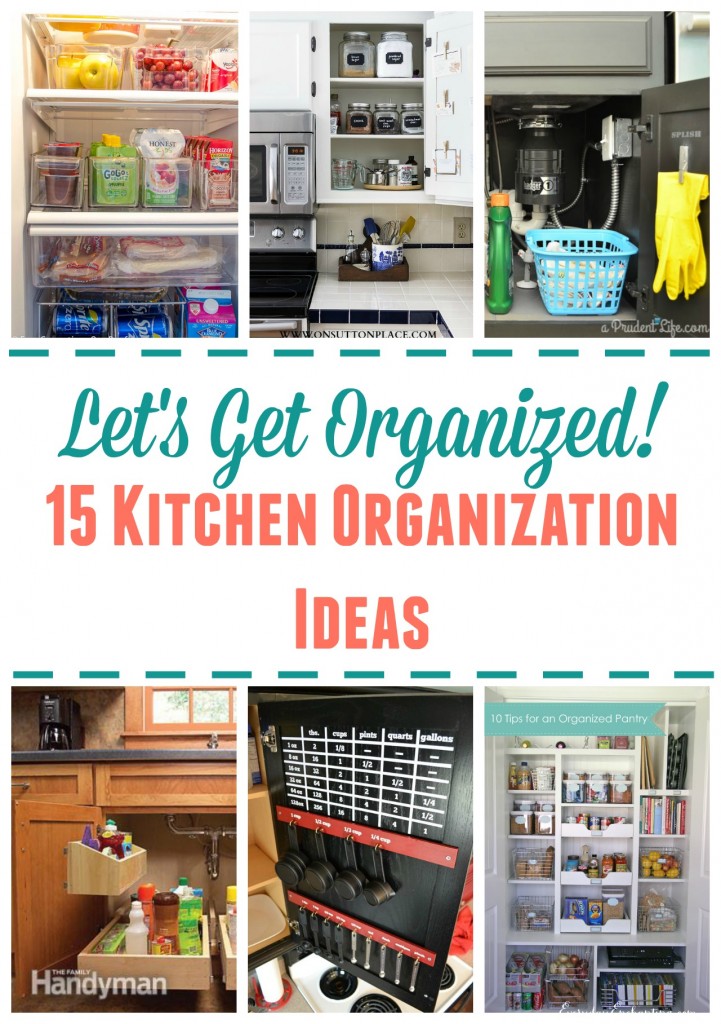 DIY - Kitchen Organization Ideas - Remodelando la Casa