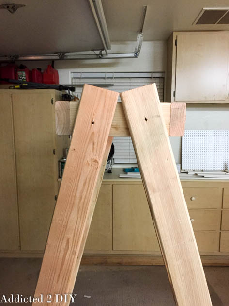 Portable wood online rack