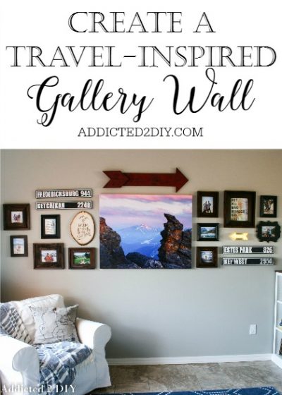 Create A Travel Inspired Gallery Wall - Addicted 2 DIY