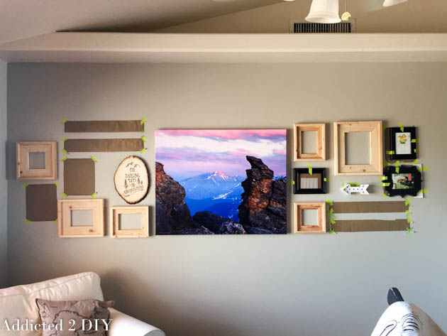 Create A Travel Inspired Gallery Wall - Addicted 2 DIY