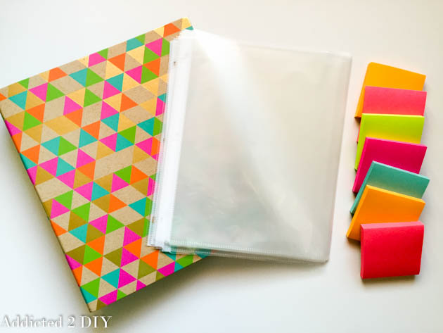 diy binder decorations