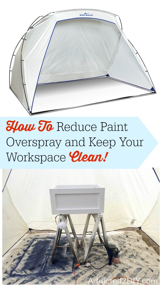 Reduce Paint Overspray and Keep Your Workspace Clean
