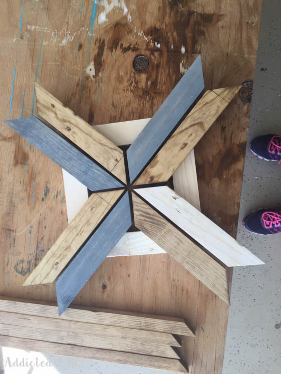 West Elm-Inspired Abstract Snowflakes - sCrap Wood Challenge - Addicted 2  DIY