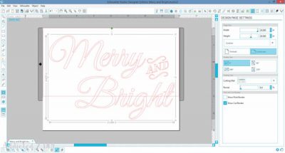 Merry & Bright Stencil - Free Download - Addicted 2 DIY