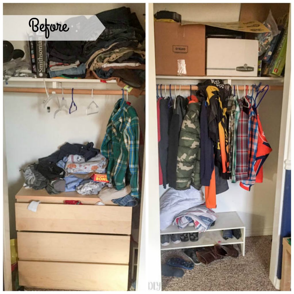 Kids' Closet Organization Hall Of Fame: Before And After Pictures