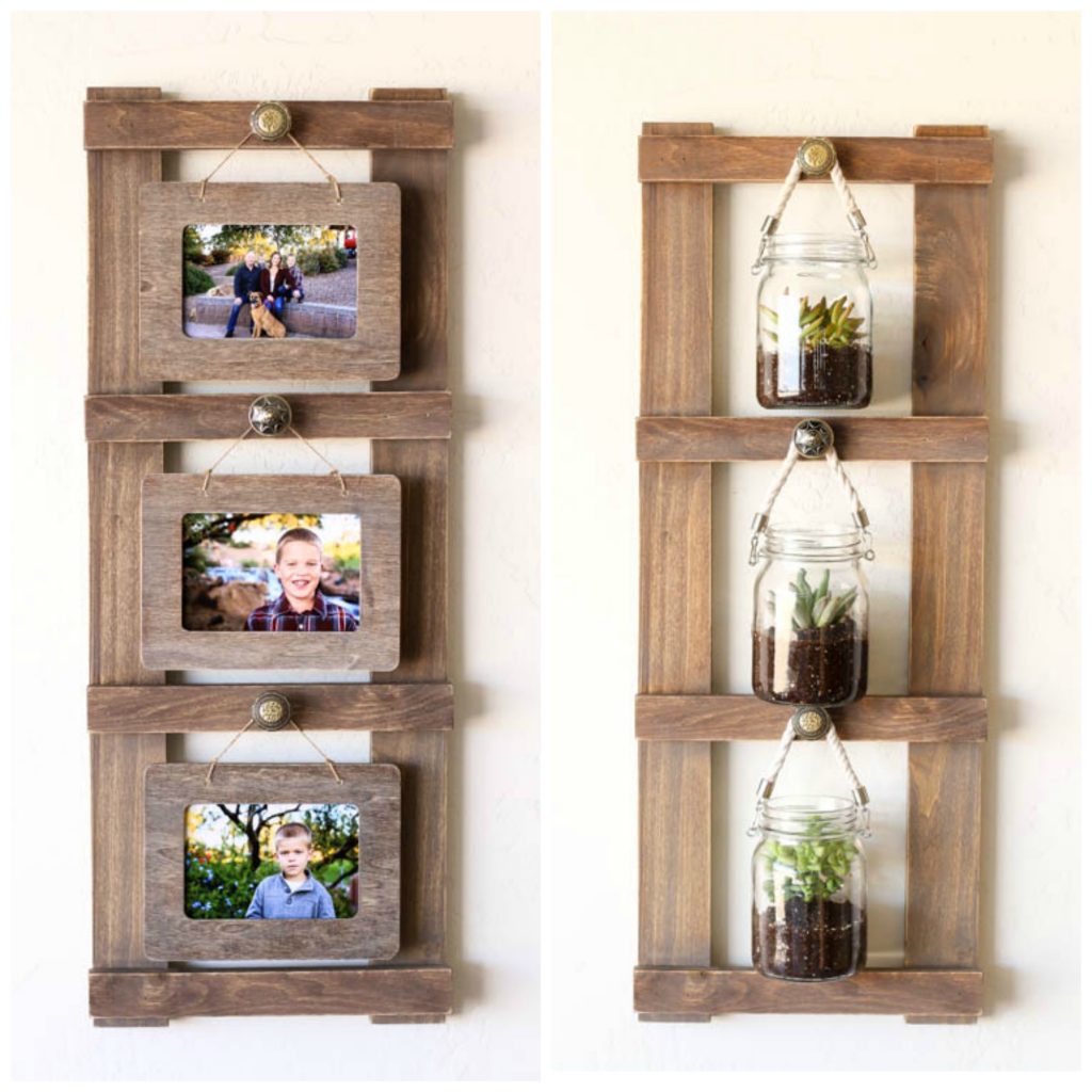 Rustic Multi-Purpose Ladder Display