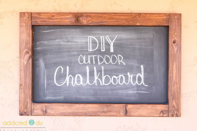 How To Make Your Own Large Hanging Chalkboard, 46% OFF