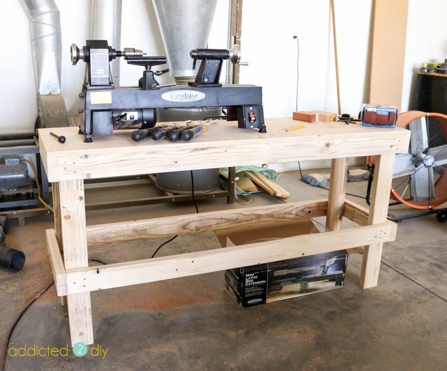 diy lathe table