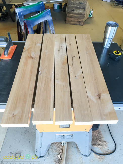 how to build a wood countertop - step 1