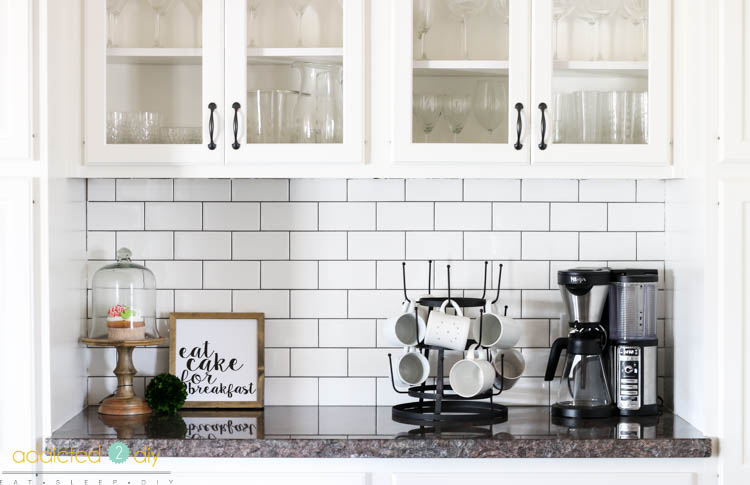 DIY Modern Farmhouse Coffee Bar