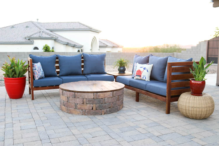 Cedar 2024 outdoor sectional