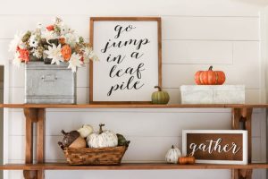 Simple Fall Entryway Updates