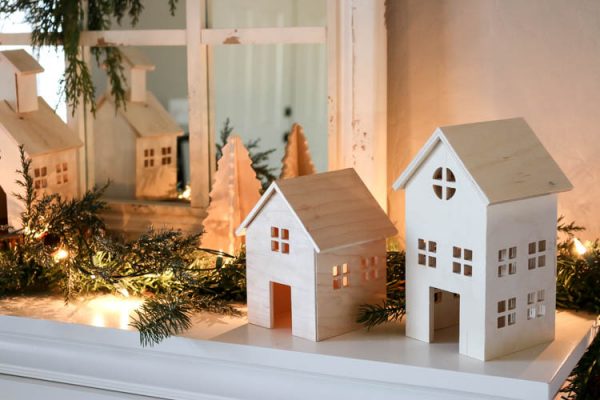 DIY Wooden Christmas Village - Addicted 2 DIY