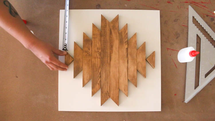 Make these DIY Wood Squares for Wall Decor