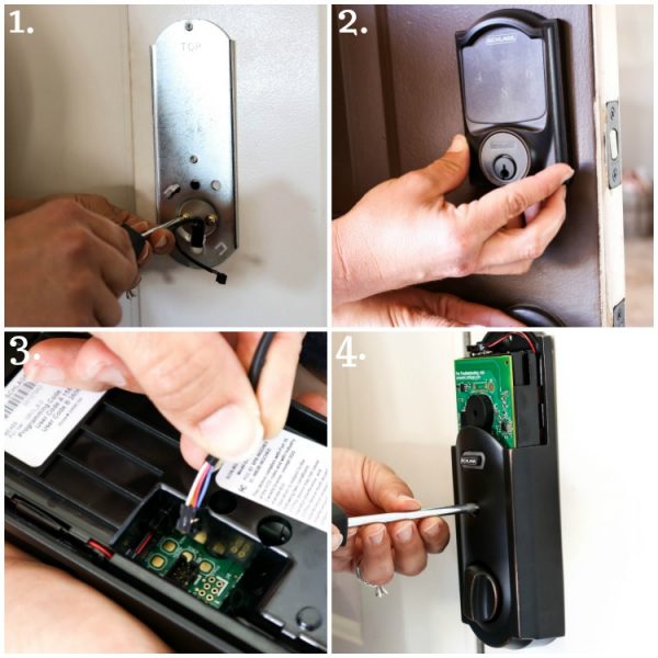 How To Install A Schlage Smart Deadbolt Addicted 2 DIY
