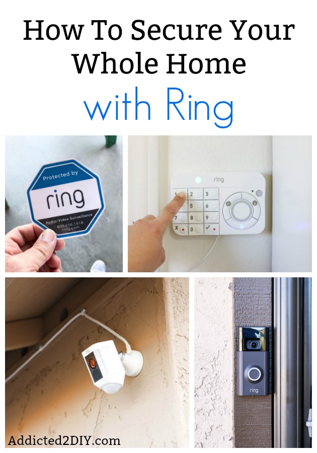 ring home security setup