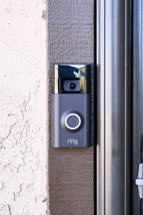 Ring doorbell camera