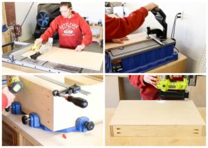 building drawer for router table