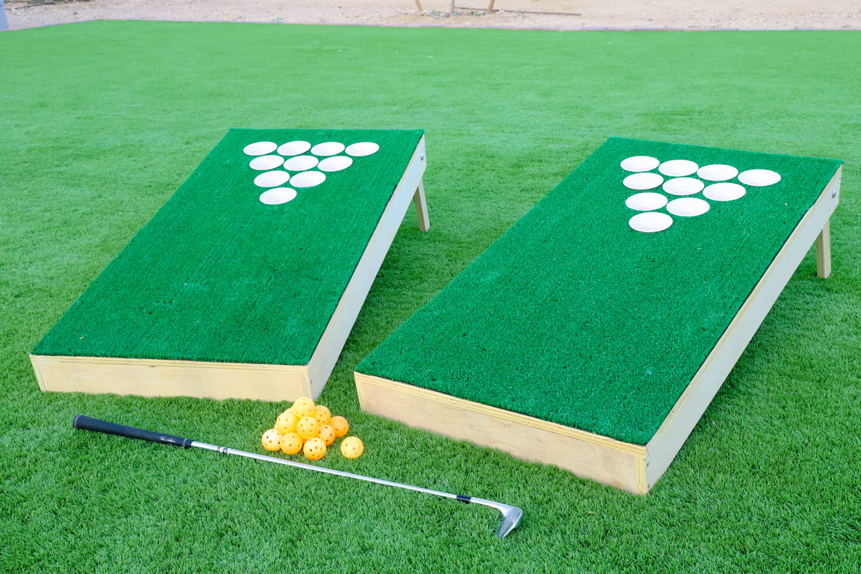 Make Your Own Backyard Chip Shot Golf Game Addicted 2 Diy