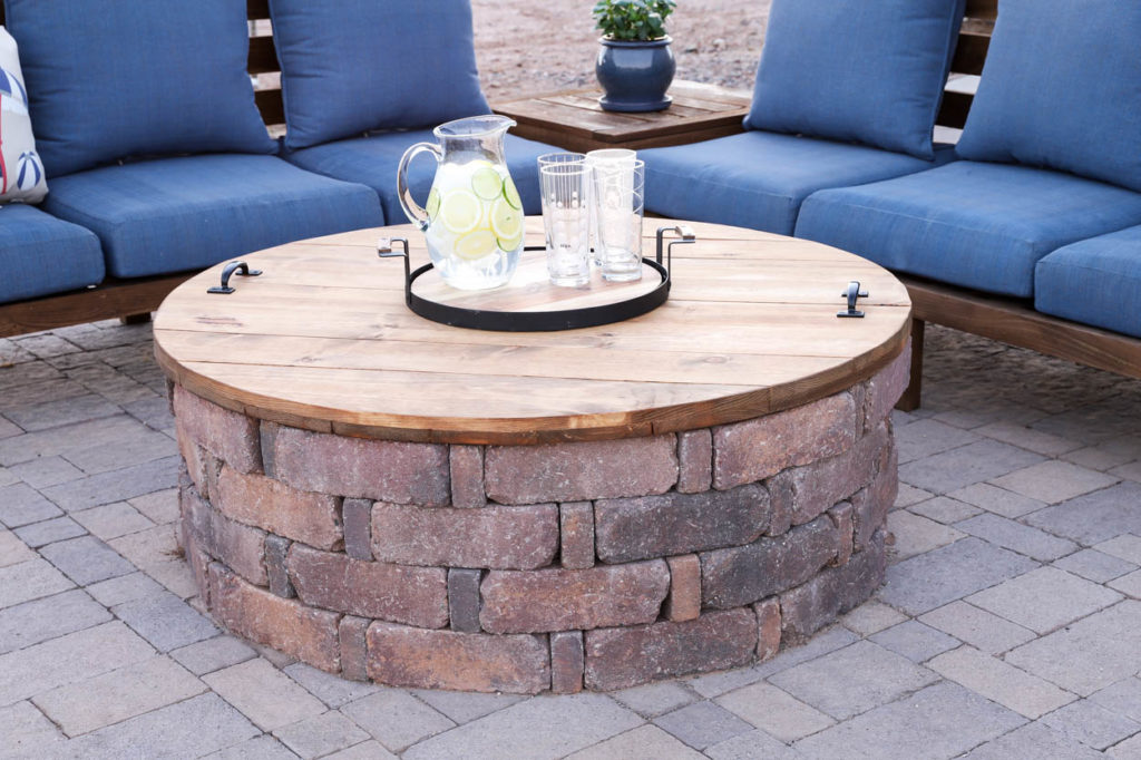 Fire Pit Table - Table Top Cover