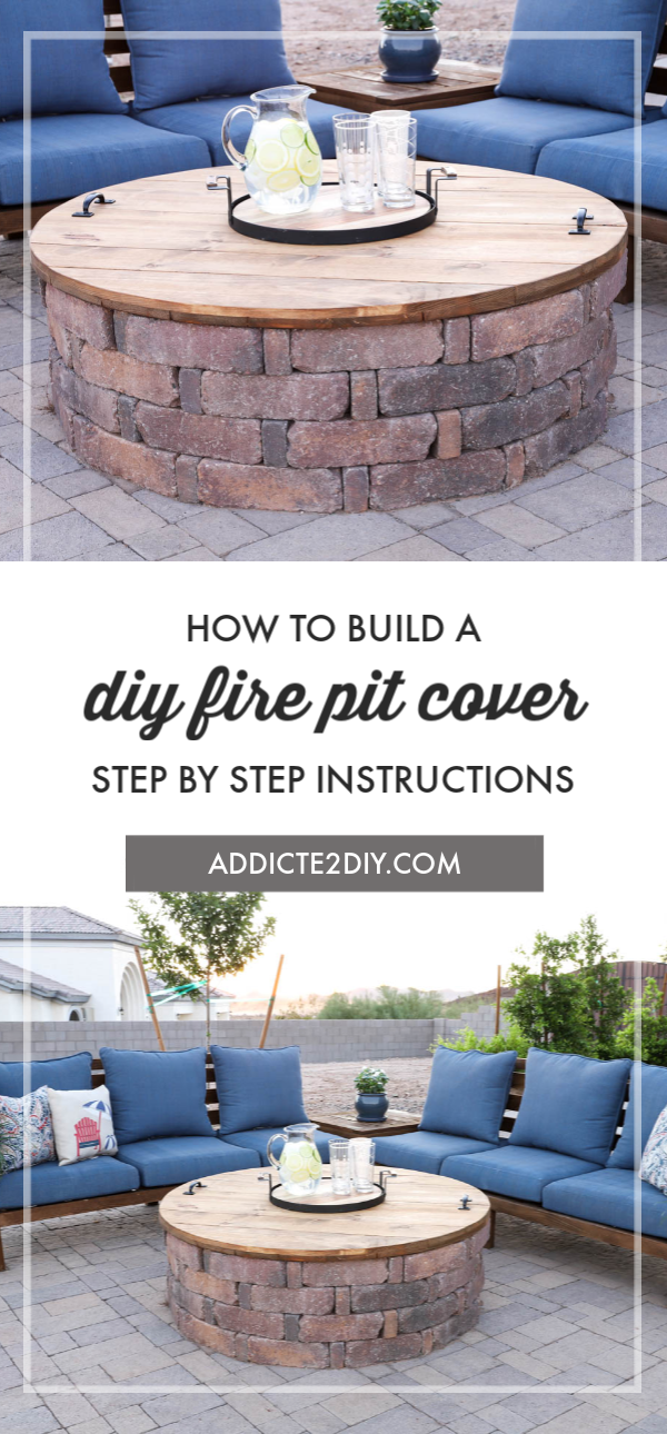 diy fire pit cover pin