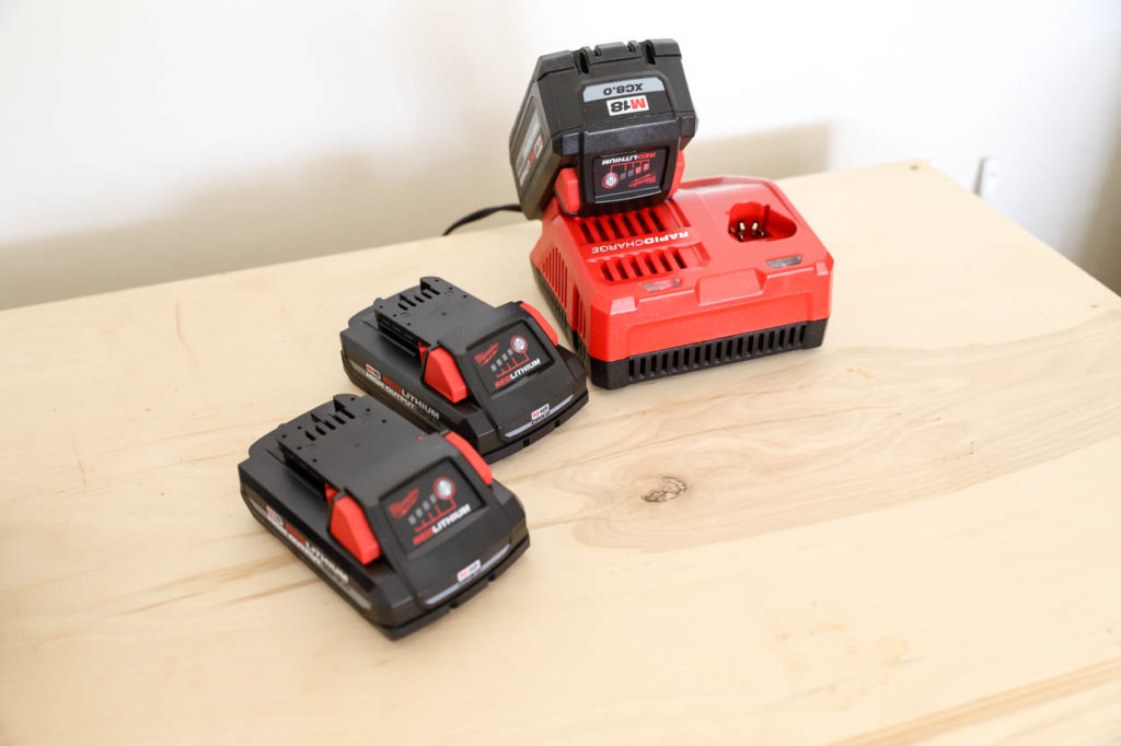 Milwaukee M18 XC8.0 starter pack and high output 3.0ah 2 pack