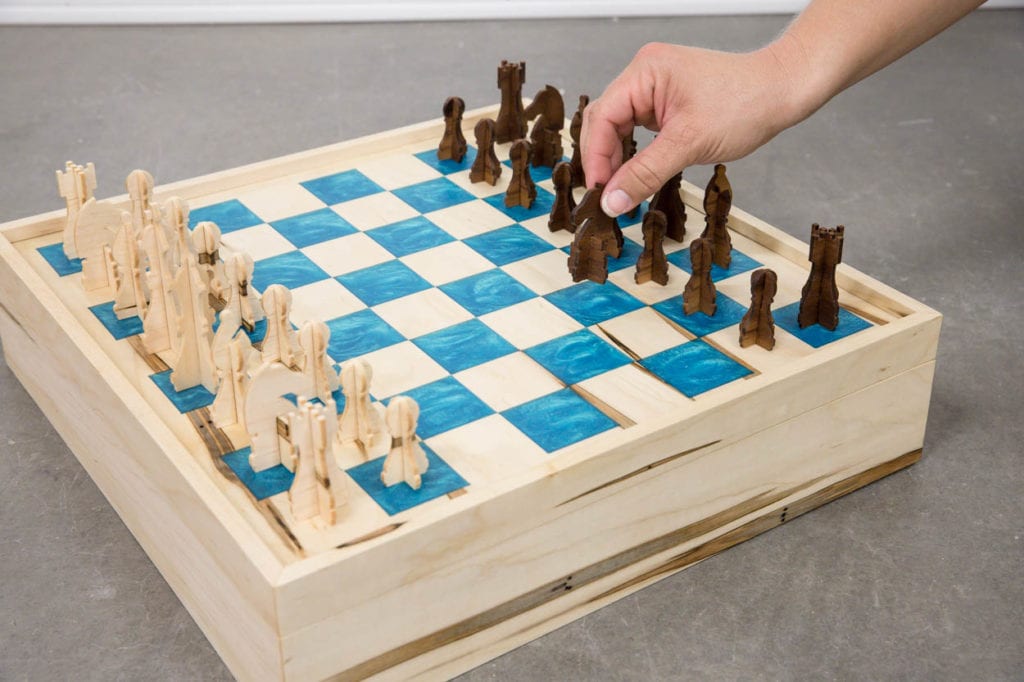 DIY Chess and Checkers Set - Addicted 2 DIY