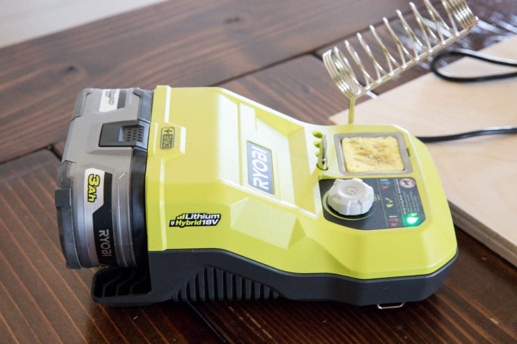 RYOBI soldering station