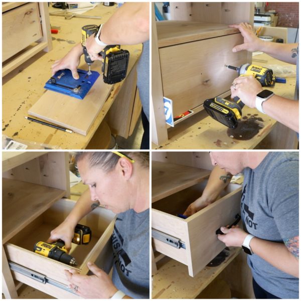 How To Build A Side Table With Storage Addicted 2 DIY