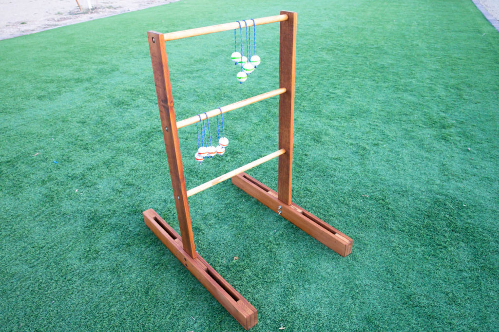 Diy Wooden Ladder Ball Ladder Golf Yard Games The Home Depot Then