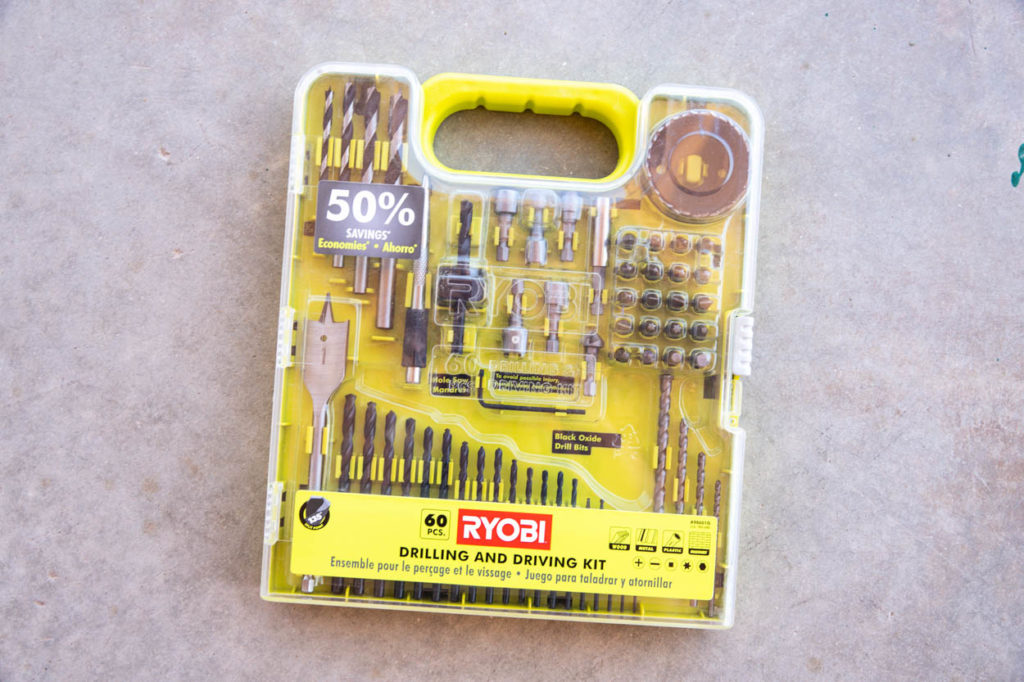 Ryobi 60 deals piece drill set