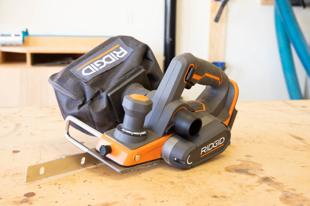 Ridgid 18 volt planer hot sale