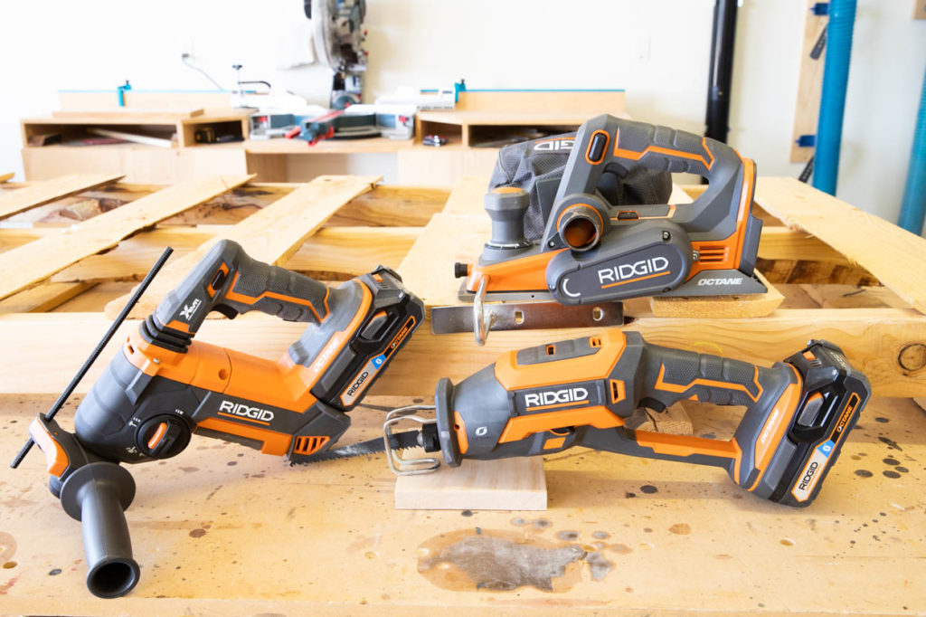 Tool Review RIDGID OCTANE Rotary Hammer Reciprocating Saw and