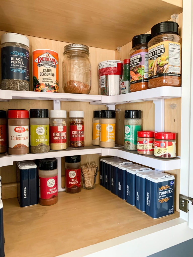 Spice Cabinet Organization - Chasing Quaintness