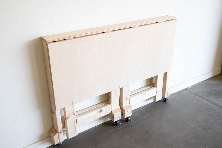 How to build a folding workbench